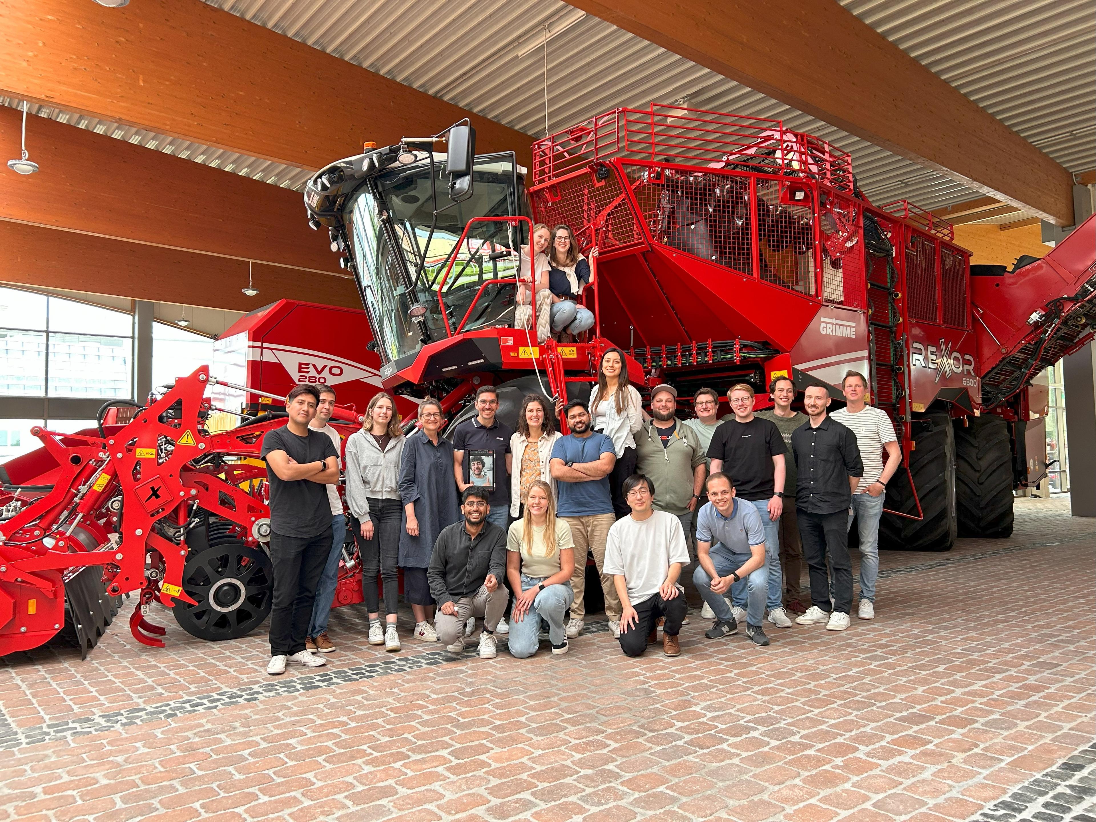 Teamfoto GRIMME HUB Digital Business