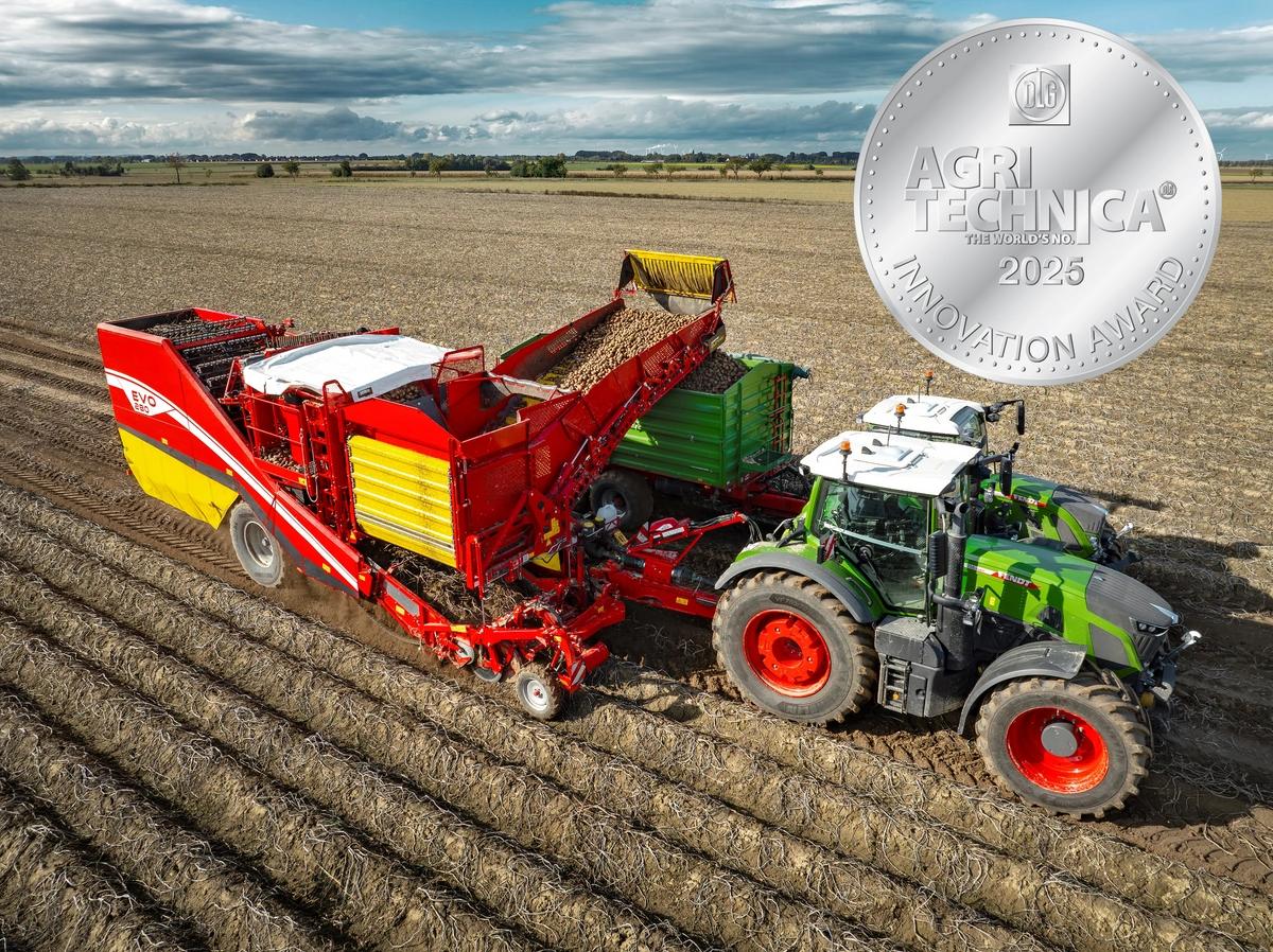 Webs are are essential components for separating soil, small stones and clods from the harvested crop.
