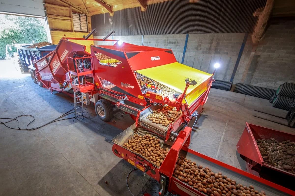GRIMME MultiSep- Walzentrenngerät für Schüttbunker